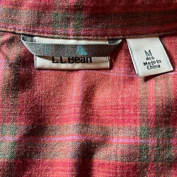 L.L. Bean Plaid Shirt - Picture 6 of 7